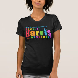 Camiseta Feminista electoral Personalizado de Kamala Harris
