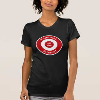 Camiseta Feminista en el Internet (blanco)