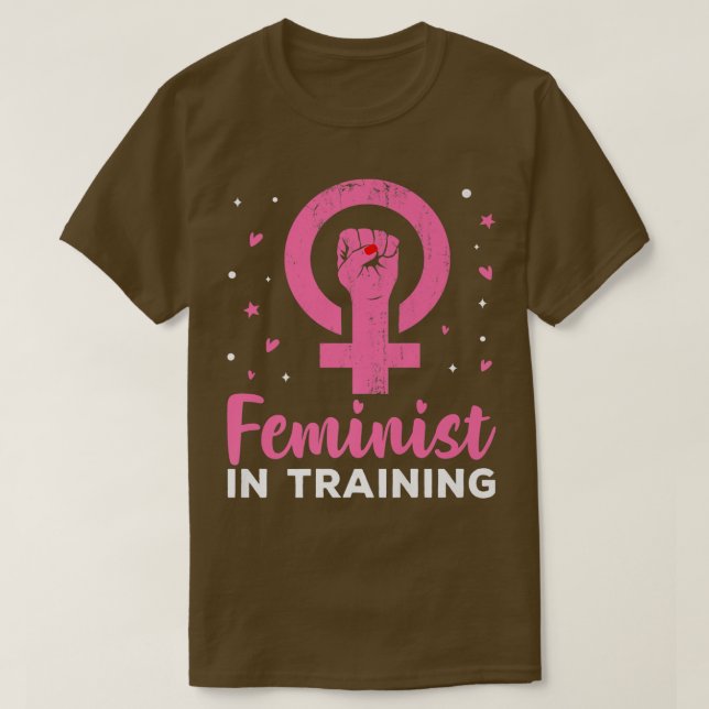 Camiseta Feminista En Formación Feminismo Design1666  (Diseño del anverso)