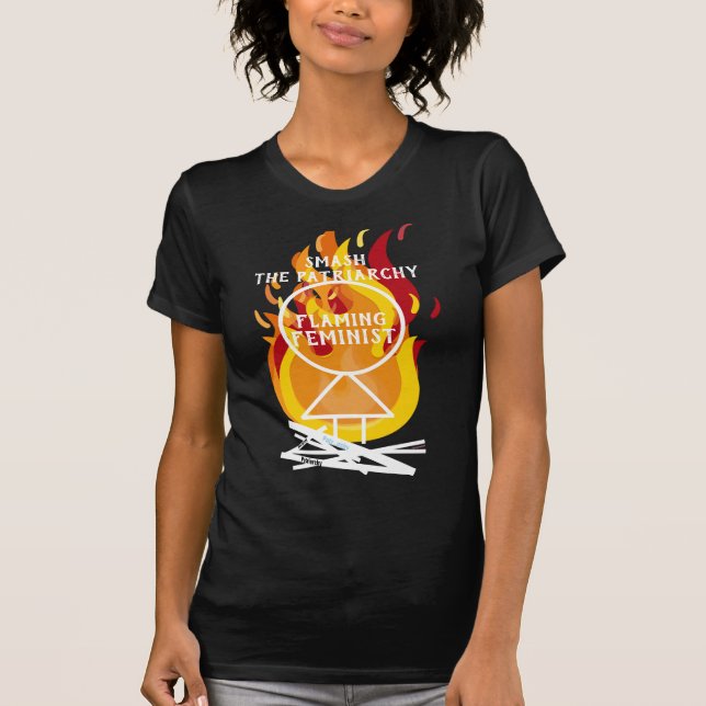 Camiseta Feminista flamante destroza el patriarcado RBG Bla (Anverso)
