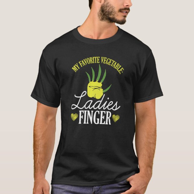Camiseta Feminista Jardín Damas Finger Fuerte Cita de Mujer (Anverso)