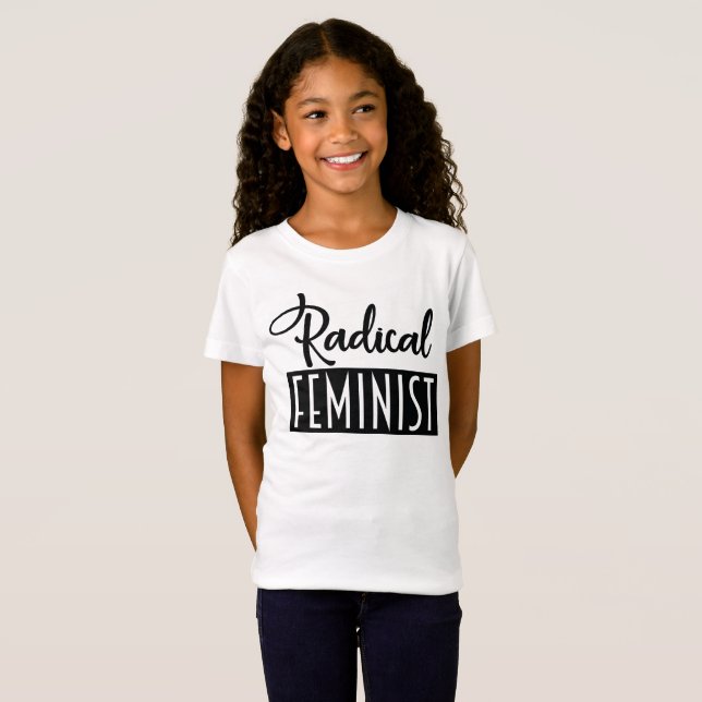 Camiseta Feminista radical (Anverso completo)