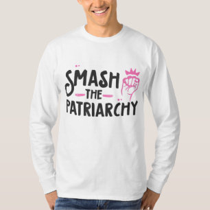 Camiseta Feminista Rompe El Símbolo Del Patriarcado