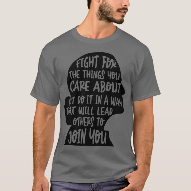 Camiseta Feminista Ruth Bader Ginsburg Tribunal Supremo RBG (Anverso)