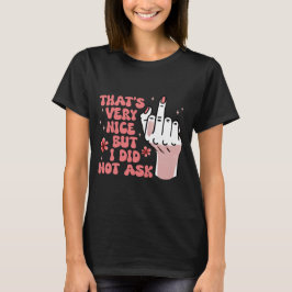 Camiseta Feminista sarcástica