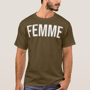 Camiseta Femme Butch Orgullo Gay Lesbiana