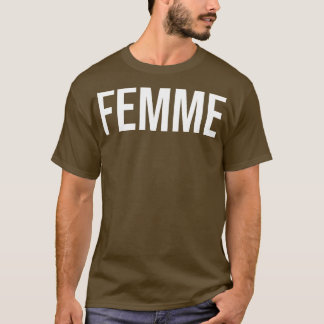 Camiseta Femme Butch Orgullo Gay Lesbiana