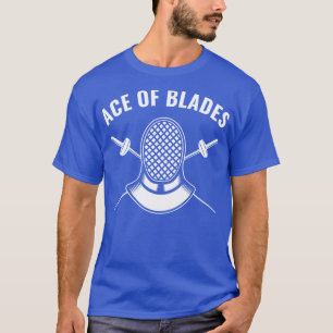 Camiseta Fencer Funny Ace de Esgrima de Blades