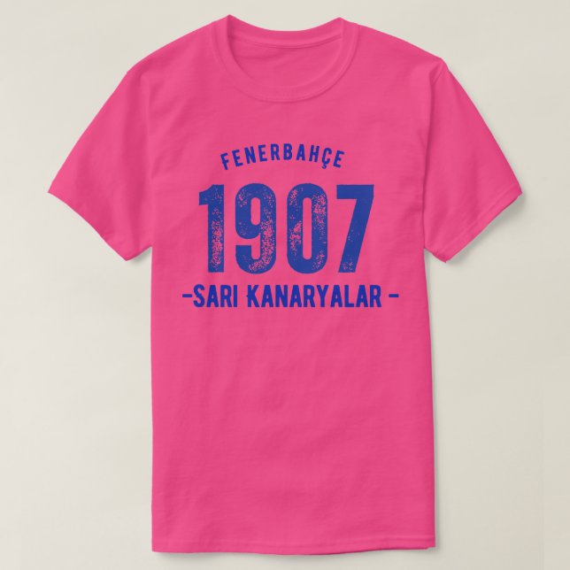 Camiseta Fenerbahce 1907 (Diseño del anverso)