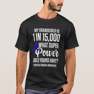 Camiseta Fenilcetonuria Pku Fuerte Guerrero Abuela Awar