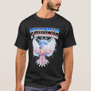 Camiseta Fénix Águila Mitológica Antiguo Egipto 90s Botleg