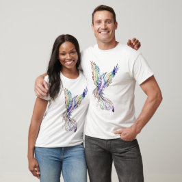 Camiseta fénix arcoíris uno