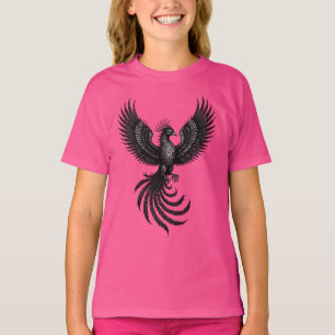 Camiseta Fénix Ascendente Fuego Renacido