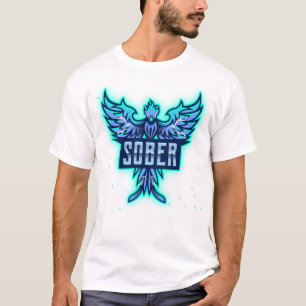 Camiseta Fénix Azul de la Sobriedad