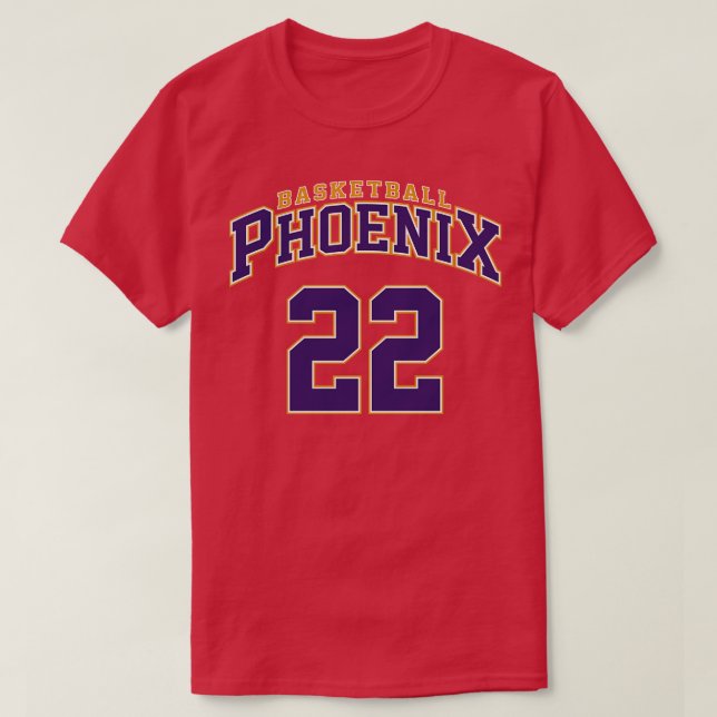 Camiseta Fénix Baloncestista Número 22 (Diseño del anverso)