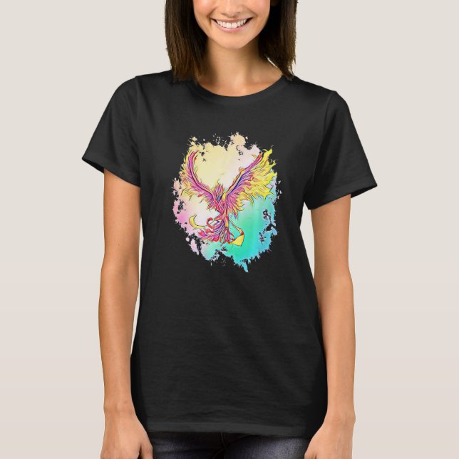 Camiseta Fénix De Ashes Mythical Fire Bird Phoenix (Anverso)