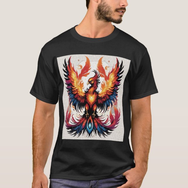 Camiseta Fénix del Diamante Mítico (Anverso)
