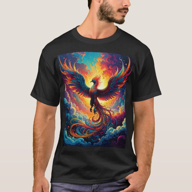 Camiseta Fénix del Velo del Amanecer (Anverso)