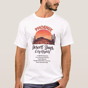 Camiseta Fénix "Días del desierto, noches de ciudad"