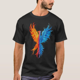 Camiseta Fénix Fantástico de Fuego y Hielo Épico