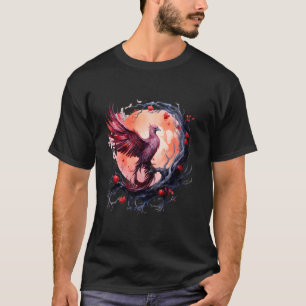 Camiseta Fénix Fire Phoenix Bird Mythanti Bird Rejuvenati