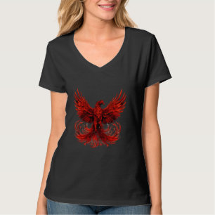 Camiseta Fénix Fire Phoenix Bird Rejuvenecimiento mito rena