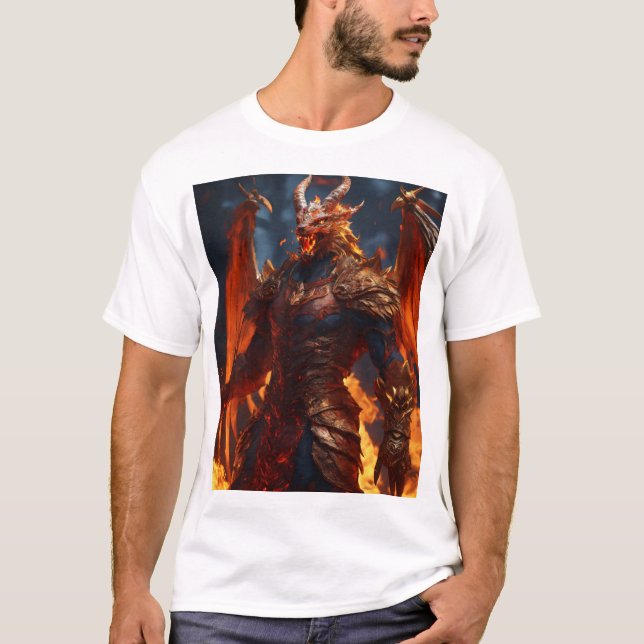 Camiseta Fénix Infernal de Emberveil (Anverso)