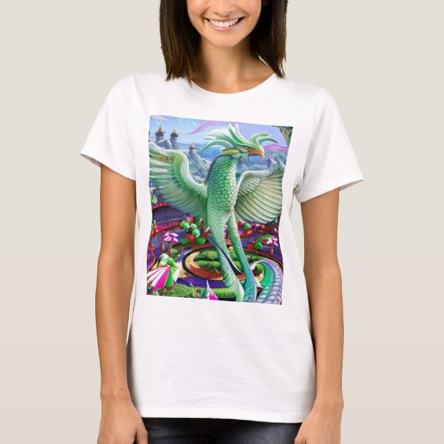 Camiseta Fénix mágico (Anverso)