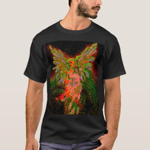 Camiseta Fénix metálico