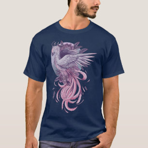 Camiseta Fénix púrpura