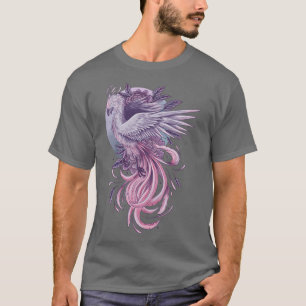 Camiseta Fénix púrpura