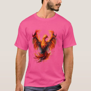 Camiseta Fénix Rejuvenecimiento de arte Fénix
