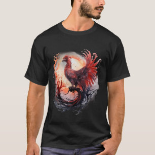 Camiseta Fénix Rejuvenecimiento Fuego Phoenix Bird Phoenix