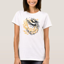 Camiseta Fénix tribal