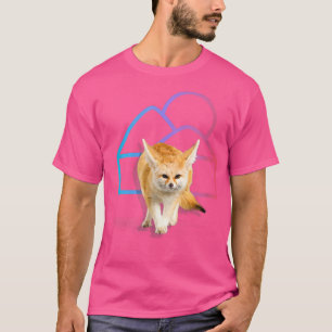 Camiseta Fennec Fo Canine Wild Desert Hombres Mujeres Niños