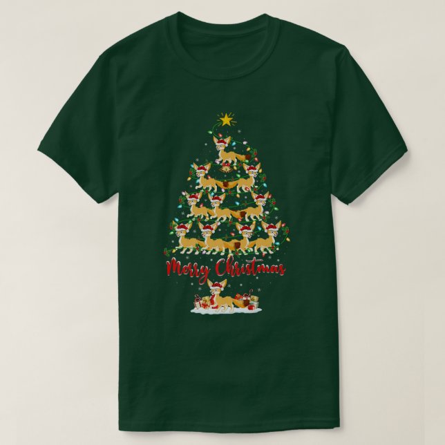 Camiseta Fennec Fo Lover Matching Santa Fennec Fo Christmas (Diseño del anverso)