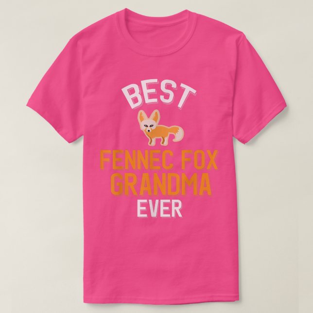 Camiseta Fennec Fo Lover Mejor Fennec Para Abuma (Diseño del anverso)