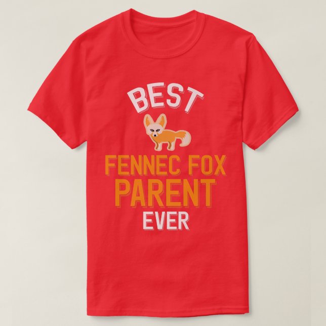 Camiseta Fennec Fo Lover Mejor Fennec Para Prima De Padres (Diseño del anverso)
