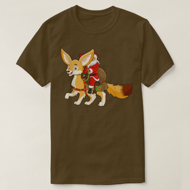 Camiseta Fennec Fo Lover Santa Riding Fennec Fo Chris (Diseño del anverso)