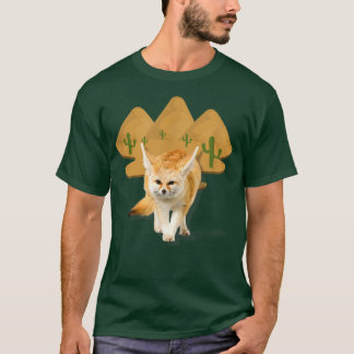 Camiseta Fennec Fo Wild Desert Men Mujeres Niños 1205