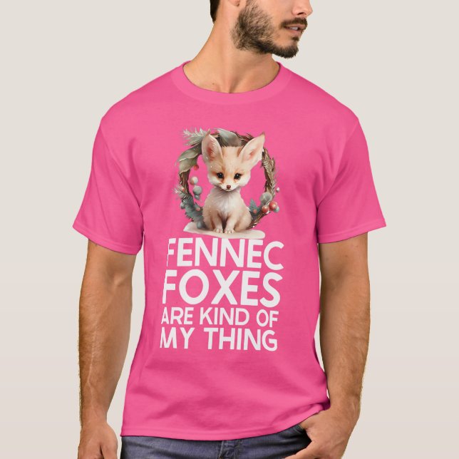 Camiseta Fennec Fox Cute Fennic Foxes Fenec Animal Fox (Anverso)