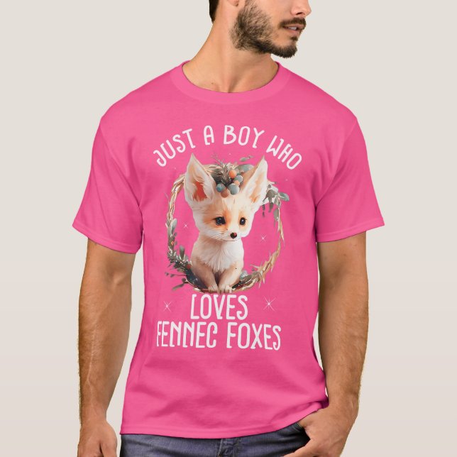 Camiseta Fennec Fox Cute Fennic Foxes Fenec Animal Fox (Anverso)