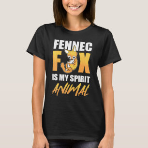 Camiseta Fennec Fox Es Mi Espíritu Animal Desert Fox Vulpas