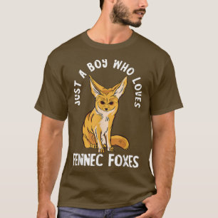 Camiseta Fennec Fox Lover Se Enfadó De Solo Un Niño Que Ama