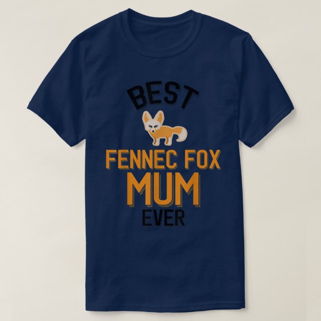 Camiseta Fennec Fox Mamá (Diseño del anverso)