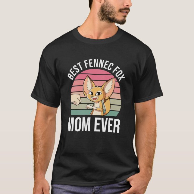 Camiseta Fennec Fox Mom Fennec Fox (Anverso)