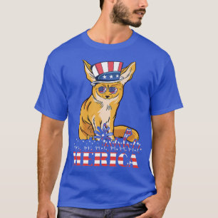 Camiseta Fennec Fox USA Sam Gorra Fennec Fox Lover Pr