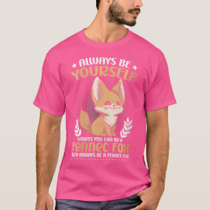 Camiseta Fennec Foxes Fox, Mascota Adorable