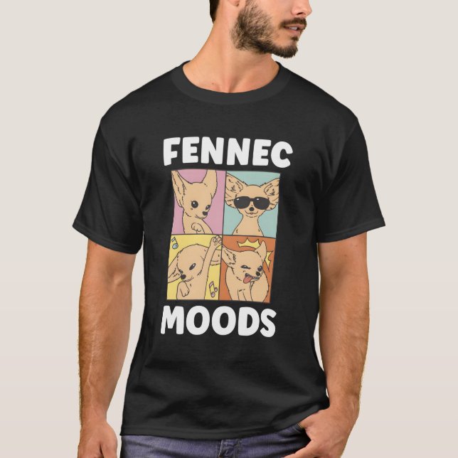 Camiseta Fennec Moods Fennec Fox (Anverso)
