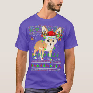 Camiseta Fennec Para El Enamorado Animal Xmas Santa Fennec 